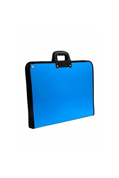 Ceoart Teknik Proje Resim Çantası Fermuarlı 37*54 Mavi