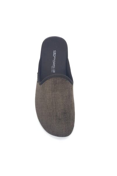 Ceyo Nomi Pierro 9 Anatomical Closed Brown Men's House Slippers