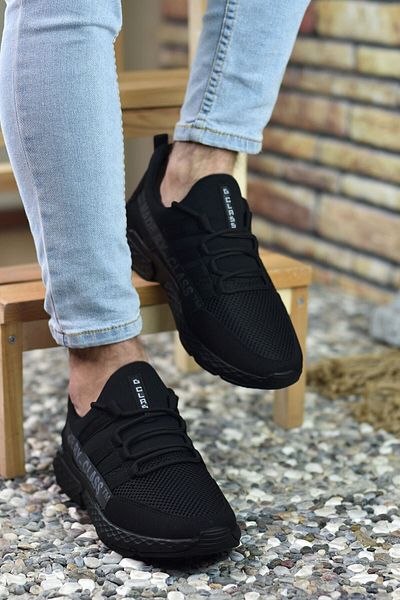 Riccon Ανδρικό Sneaker - Μαύρο