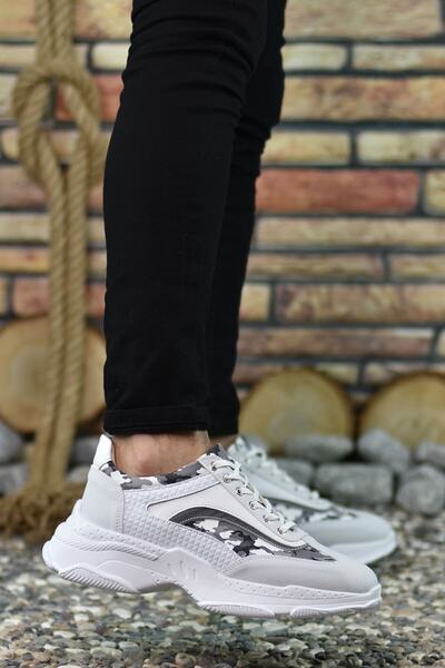 Riccon Beyaz Erkek Sneaker 0012157
