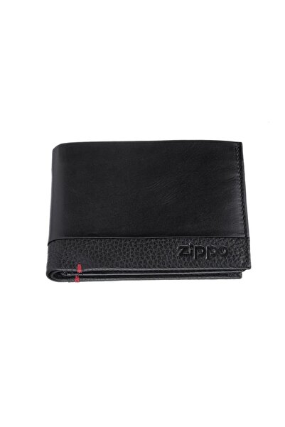 Zippo Nappa Tri-fold Wallet Black 2006020