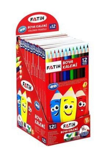 Fatih 12 Colors Dry Paint - Full Size