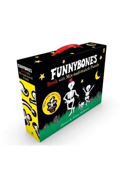 Penguin Books Funnybones Book With Mix-and-match Puzzle