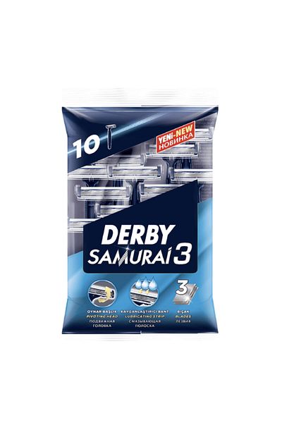 Derby Samurai 3 - 10 Piece Razor Bag