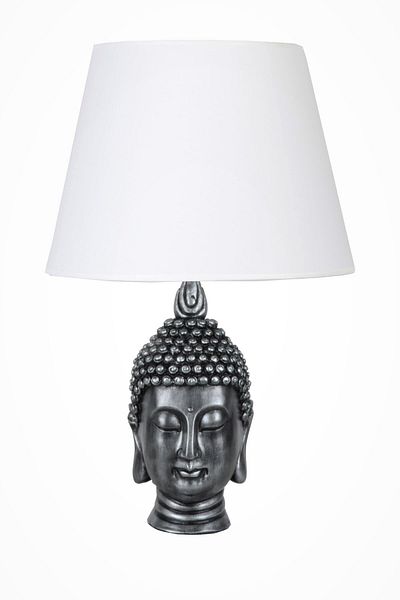 Qdec Silver White Modern Design Large Buddha Lampshade