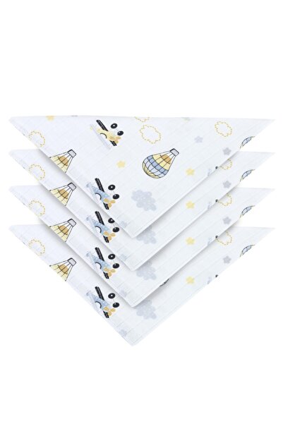 Evim Home %100 Organik Pamuk Müslin Ağız Bezi