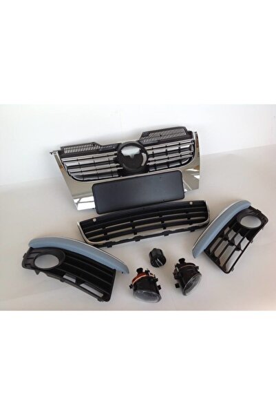 WOLCAR Volkswagen Jetta 2006 2011 Ön Panjur Orta Izgara Ve Sis Far Seti