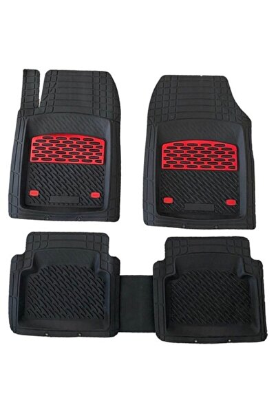 SAFİR Volkswagen Scirocco Kırmızı Uyumlu Universal Derin Havuzlu Paspas