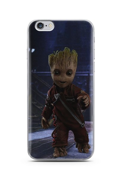 Spoyi iPhone 6S Plus Baby Groot Design Super Transparent Silicone Phone Case