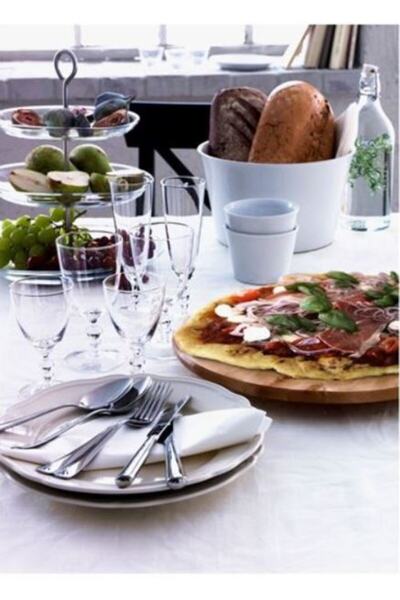 IKEA Snudda Dönen Tabla Huş Dönen Sunum Tepsisi