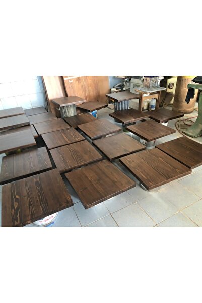 Bintaş Mobilya Kütük Masa Üstü 70x70 Cm Adet Fiyatıdır Mutfak Cafe Restaurant Otel Masa Üstü Tablası Imalatı