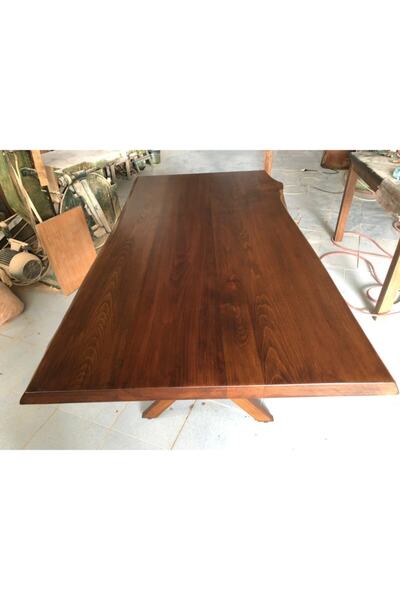 Bintaş Mobilya Kütük Masa Doğal Ağaç