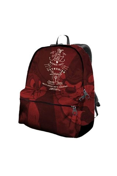 Trendix Unisex Red Looney Tunes Taz Licensed Classic Backpack Trx-8E-Lttf