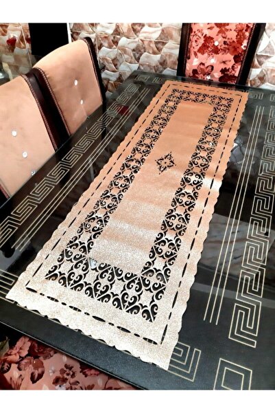 Diva Home عداء جلد فضي فاخر