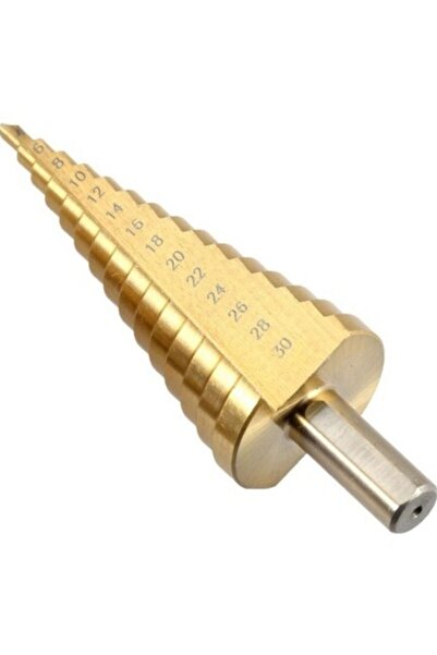 Genel Markalar Paslanmaz Kademeli Matkap Ucu Sac Delme Uç 4- 32 Mm Panç 1