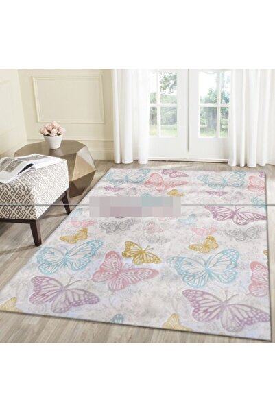 Festival Halı Renkli  Ince Yazlık Yolluk 100x207 Cm