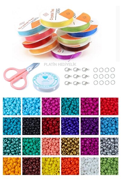 platin hediyelik Набір бісеру для виготовлення прикрас, 38 видів