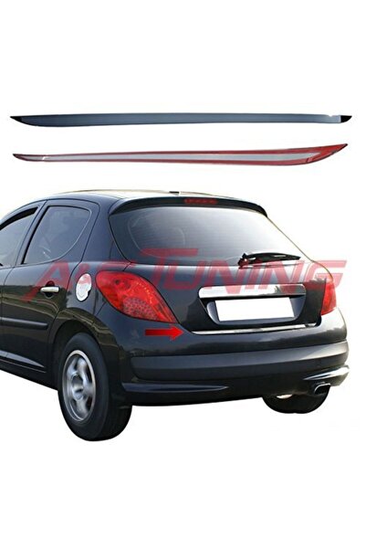 KromGaraj Peugeot 207 Formlu Krom Bagaj Alt Çıta 2006 Üzeri Paslanmaz Çelik