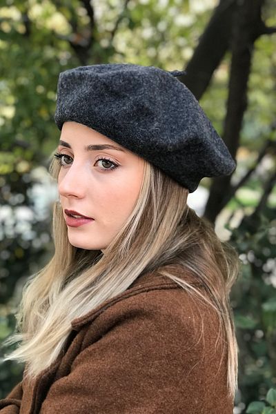 Novon Giyim & Aksesuar 100% Felt Premium French Painter Beret
