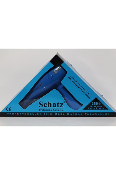 Schatz Turbo 3500 Fön & Saç Kurutma Makinesi Mavi 2400w