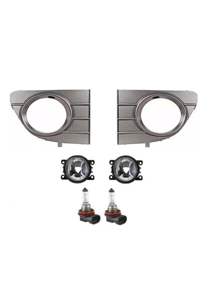 parcafix Fiat Punto Evo Sis Farı Takımı Sis Çerçeveli