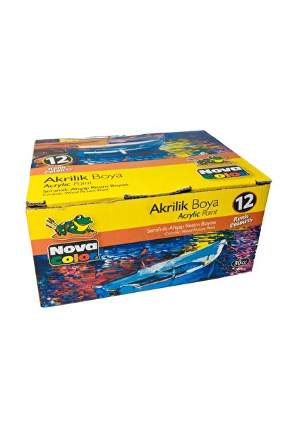 Nova Color Nc179 Akrilik Boya 12 Renk