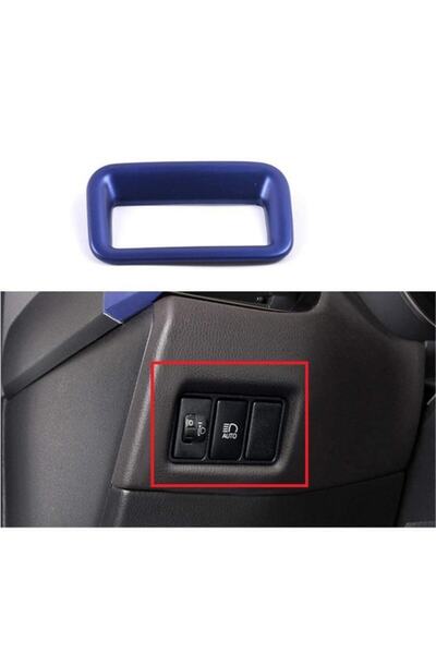 OLED GARAJ TOYOTA C-HR İçin Uyumlu  KONTROL PANEL KAPLAMA MAVİ || CHR - C-HR - CH-R