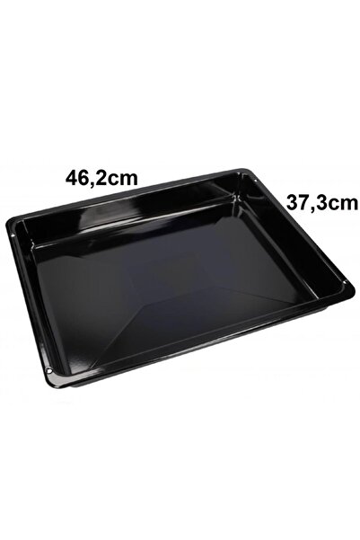 Grundig Fırın Tepsisi 46,2 X 37,3 Cm Ankastre Emaye Derin Tepsi Siyah 219440105