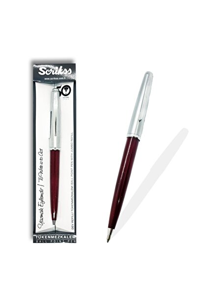 Scrikss Scrıkss 78 Mekanik Tükenmez Kalem Bordo