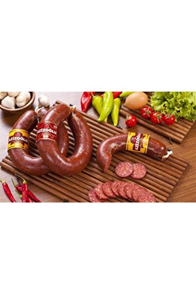 AZİZOĞLU Kangal Fermente Sucuk %100 Dana 1 Kg
