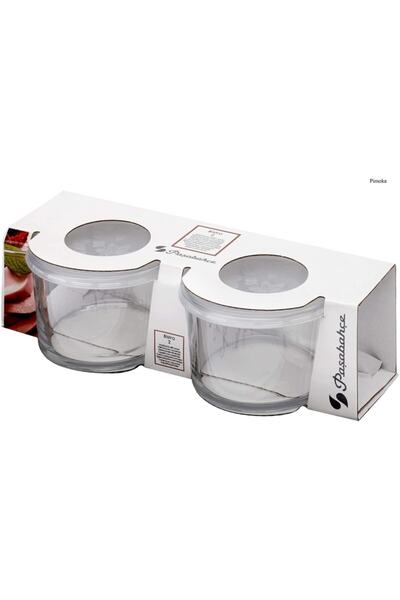 Paşabahçe Bistro 4-Piece Storage Container with Lid 220cc