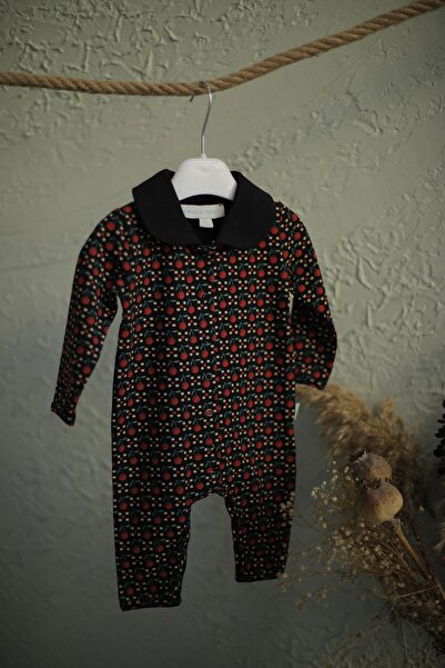 LITTLE'S WORLD Baby Girl Red Jumpsuit