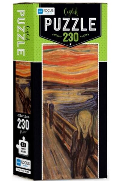 Lisinya Blue Focus Scream - Puzzle 230 Pieces