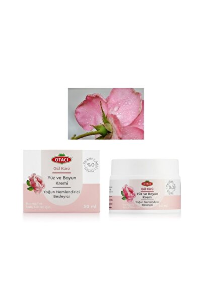 Otacı Natural Rose Cure Face and Neck Cream 50 ml Original Product