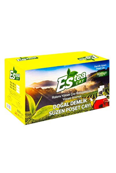 Estea Es Tea Demlik Süzen Poşet Çay 6000 gr