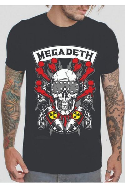 Kuzgunshop Μπλουζάκι Megadeth Unisex