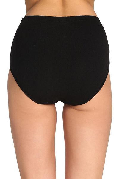 Tutku Chiloți negri din Lycra Bato, 6 piese