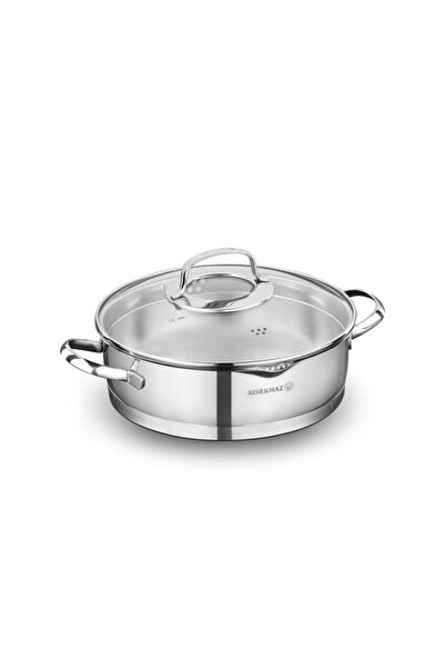 KORKMAZ Steama 24x7 cm Kısa Tencere A1994