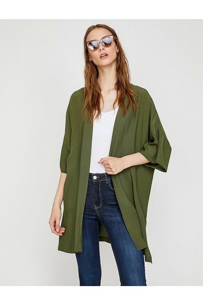Koton Grüner Kimono für Damen 8YAK53936EW