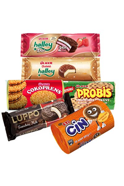 Ülker Yılbaşı Hediye Atıştırmalık Paketi No:6