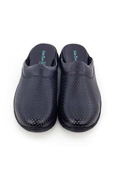 TERLİKSABO Siyah Comfortflex Taban Sabo Terlik