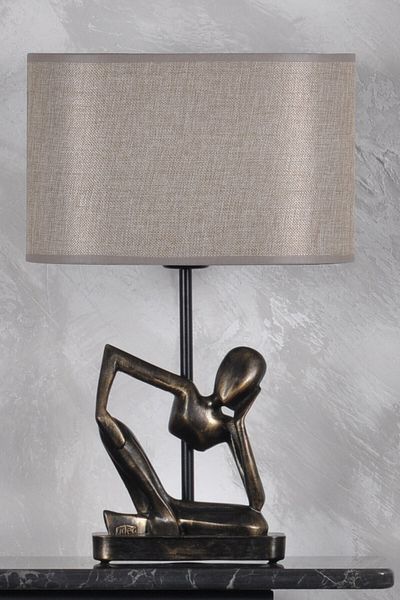 Qdec Copper H.gold Modern Design Human Lampshade