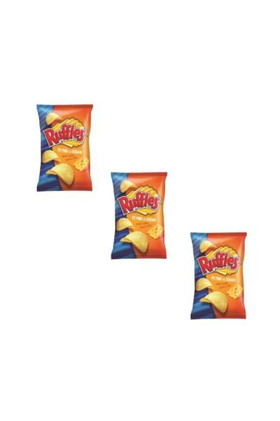 Ruffles PEYNİR Ve Soğan AromaLI Patates Cipsi X 3 Adet