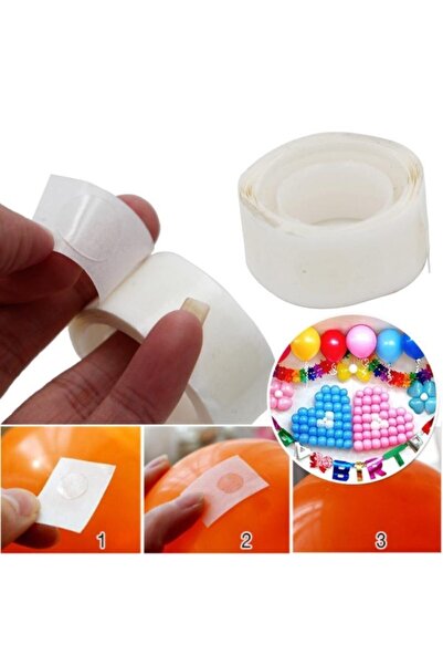 Balon 1 Paket 100lü Şeffaf Yapıştırma Bantı