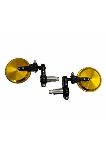 Prosev Motosiklet Gidon Aynası Gold (Bobber Ayna)