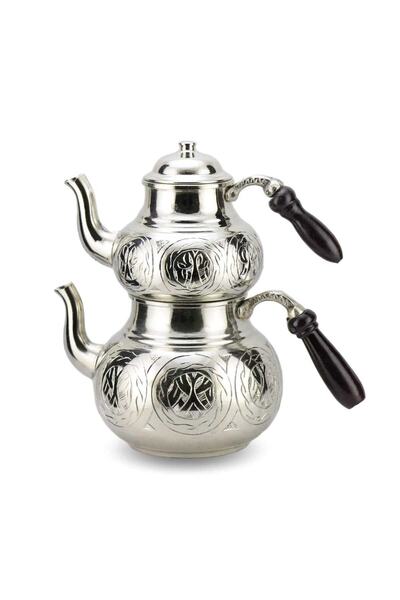 Sonay Bakırcılık Keski İşleme Battal Topak Bakır Çaydanlık