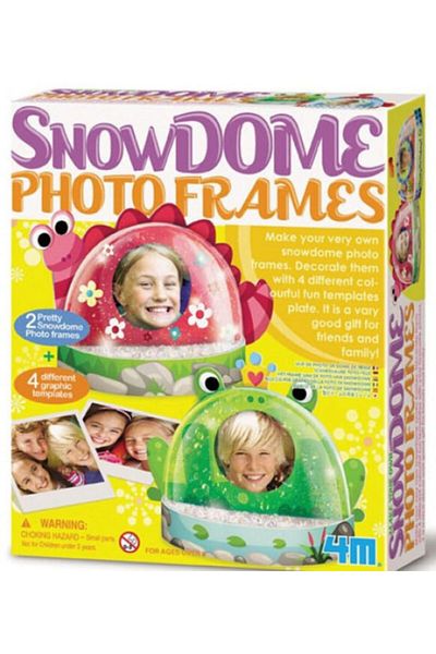 4M Design Yourself Photo Snow Globe Set 4593