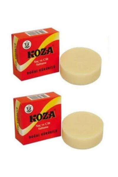 Koza Doğal Kükürtlü Bitkisel Saç Ve Cilt Sabunu 100 gr (2 Adet)