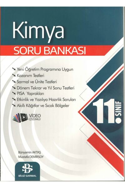 Bilgi Sarmal Yayınları 11. Sınıf Kimya Soru Bankası