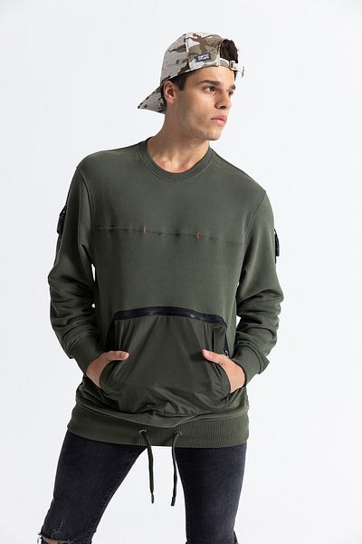 Ghetto off limits Unisex Khaki Ghettoway Sweatshirt